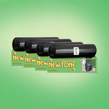 Newtone Garbage Bag (Extra Large, Black)