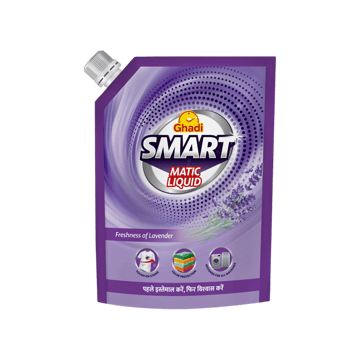 Ghadi Top & Front Load Liquid Detergent - Lavender
