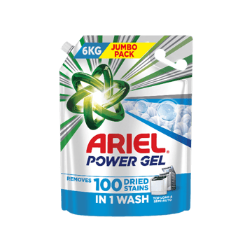 Ariel Power Gel Top Load Liquid Detergent (Jumbo Pack)