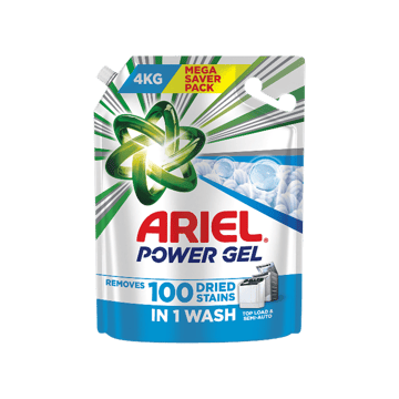 Ariel Power Gel Top Load Liquid Detergent