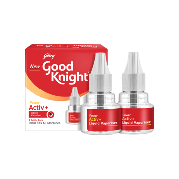 Good Knight Power Activ + Liquid Vaporiser Mosquito Repellent Refill