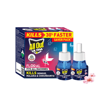 All Out Ultra Mosquito Repellent Machine Refill (Floral Fragrance)