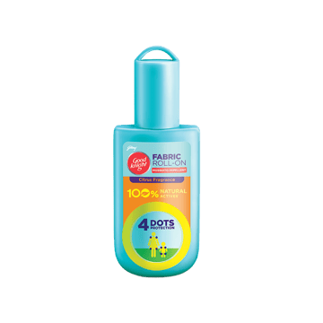 Good Knight Natural Fabric Mosquito Repellent Roll On - Citrus