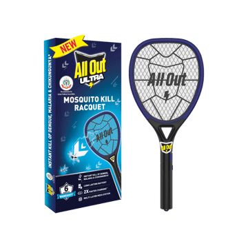All Out Ultra Anti Mosquito Racquet (Black & Blue)