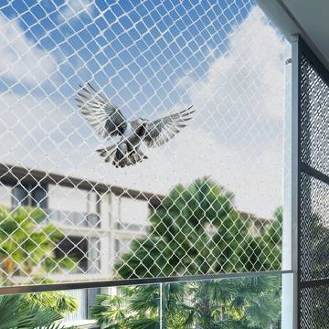 Amazinghind Anti-Bird Net for Balconies - 10 x 15 ft