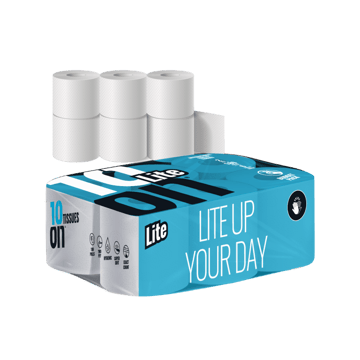 10on Lite Soft Toilet Roll (2 Ply)