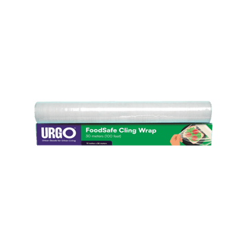 URGO Food-Safe Cling Wrap with Cutting Blade
