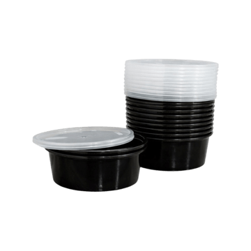 Ezypac Reusable Plastic Container Set (250 ml)