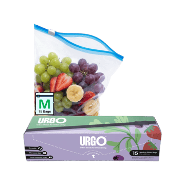 URGO Medium Food Storage Zip Lock Bag