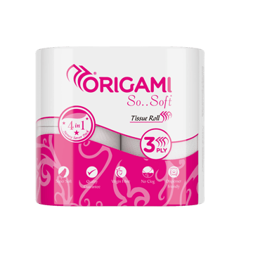 Origami So Soft 4 in 1 Toilet Roll (3 Ply)