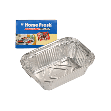 Home Fresh Aluminium Foil Disposable Food Container (250 ml)