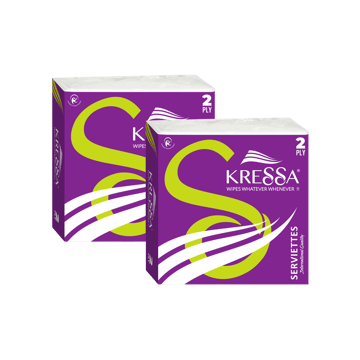 Kressa Ultra Soft Paper Napkins (2 Ply)