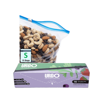 URGO Small Food Storage Zip Lock Bag