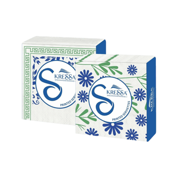 Kressa Printed Paper Napkins (2 Ply)