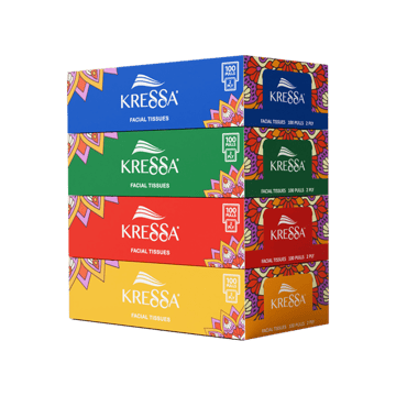 Kressa Super Soft Face Tissue Box (2 Ply)