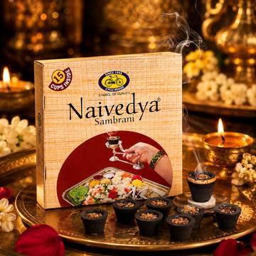 Cycle Naivedya Sambrani Dhoop Cup