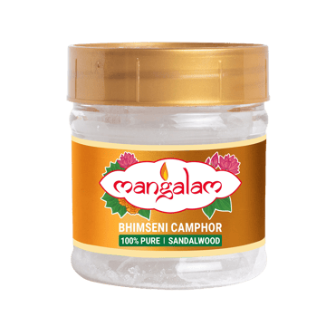 Bhimseni Sandalwood Camphor / Kapur by Mangalam