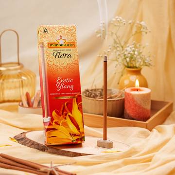 Mangaldeep Flora Bambooless Dhoop Sticks (Charcoal Free)