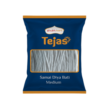 Samai Medium Long Diya Batti (Wicks) by Shubhkart