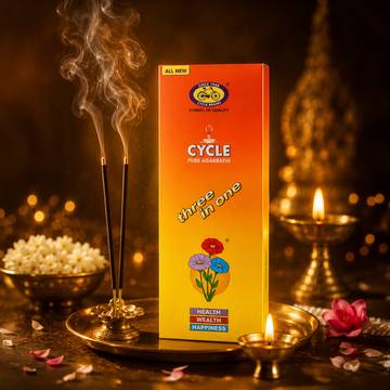 Cycle Three in One Incense Sticks / Agarbatti