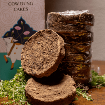 Cow Dung Cake by Jeevan Jyoti