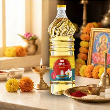 Pure Sesame Pooja Oil by Til Bhakti
