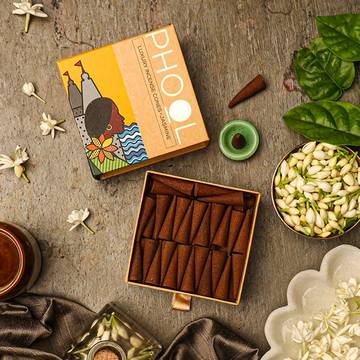 Phool Jasmine Luxury Dhoop Cones
