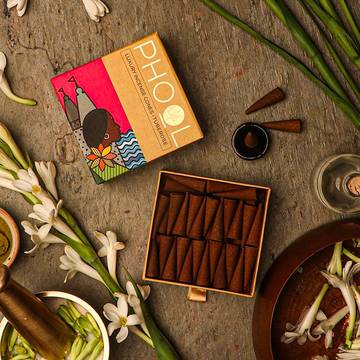 Phool Tuberose Luxury Dhoop Cones