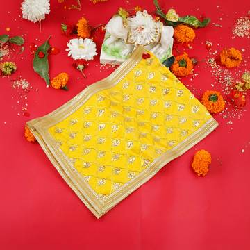 Mata Yellow Chunri by ServDharm