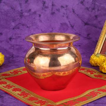 Copper 500 ml Pooja Kalash by Sohum