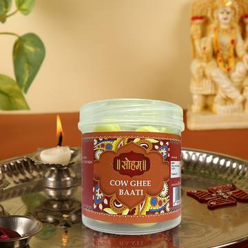 Cow Ghee Diya Batti by Sohum