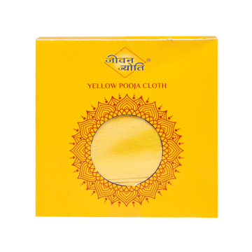 Yellow Pooja Cloth by Jeevan Jyoti