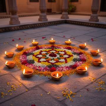 Pure Navin Handmade Mitti Diya Set by Cycle