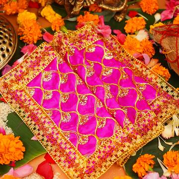 Mata Pink Chunri (28 x 8 inches) by ServDharm