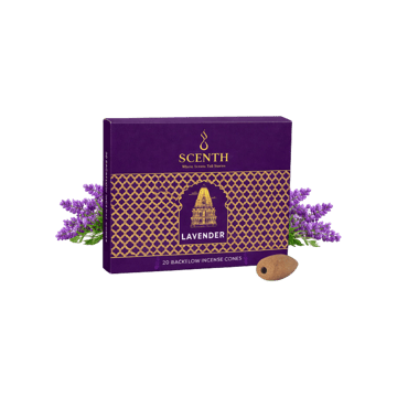 Chandar Lavender Back Flow Dhoop Cones