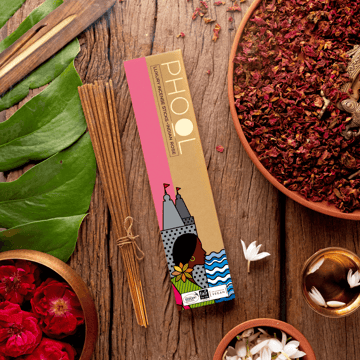 Phool Indian Rose Incense Sticks / Agarbatti