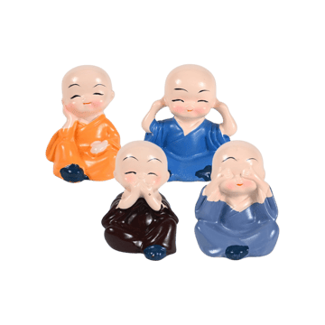 Little Monk Buddha Statue by Chandar