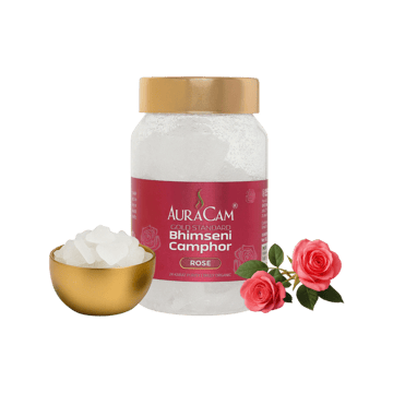 AuraCam Rose Fragrance Bhimseni Camphor