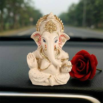 Car Dashboard Ganesha Idol by Chandar