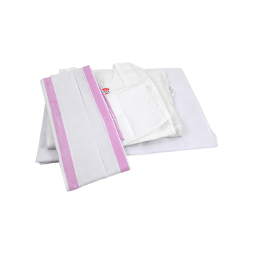 Cotton Brahmin Dakshina Set by Chandar