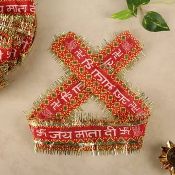 Forehead Mata Red Chunri by Sohum