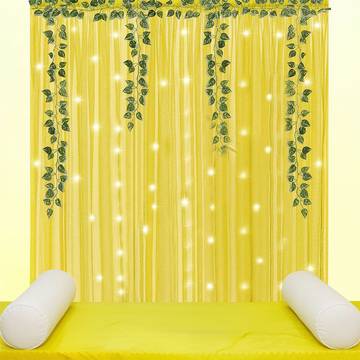 Haldi Decoration Backdrop Curtains - SpecialYou