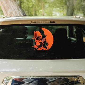 Hanuman Decal Sticker for Car & Bike by - ServDharm