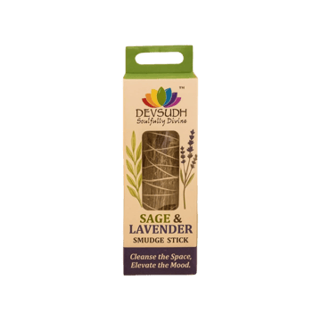 Sage & Lavender Smudge Stick by Devsudh