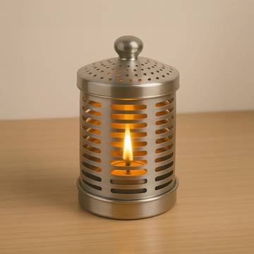 Stainless Steel Akhand Diya by Sohum
