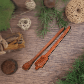 Wooden Hawan Spoon by Svasti