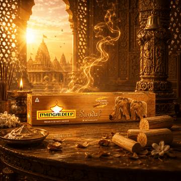 Mangaldeep Sandal Incense Sticks / Agarbatti
