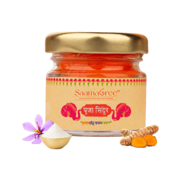 Sacred Pooja Orange Sindoor by Saamagree