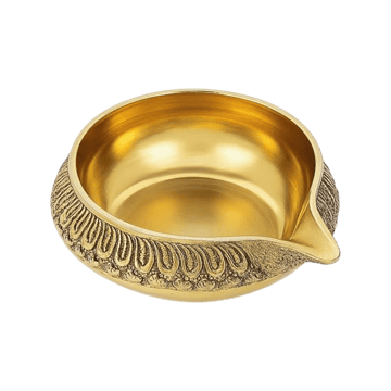 Kuber Brass Diya by Sohum