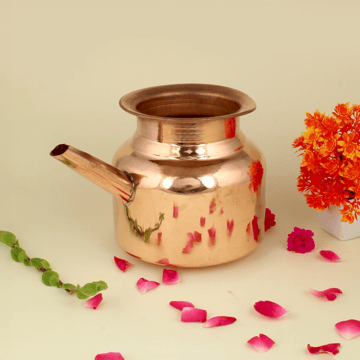 Copper Pooja Kalash by Sohum